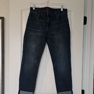 Kut from the Kloth Medium Mid Waist Wash Ankle Jeans